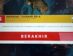 Peringatan Dini Tsunami Dinyatakan Berakhir Setelah Gempa Magnitudo 7.9 di Maluku