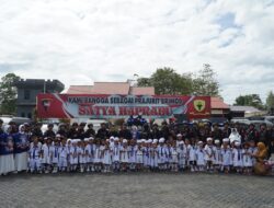 PAUD Hangtuah Kunjungi Mako Brimob Polda Sultra, Kenalkan Lebih Dekat Polri ke Anak-Anak