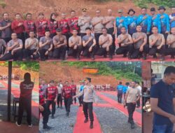 Rangkaian Hut Bhayangkara ke-78 Tahun, Satker Polres Konut Unjuk Skil Lomba Menembak