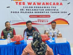 Panwascam Kec. Andowia Rekrut 17 Anggota PTPS Untuk Pilkada Serentak Tahun 2024